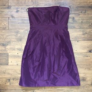 Silk Jcrew Cocktail Dresa